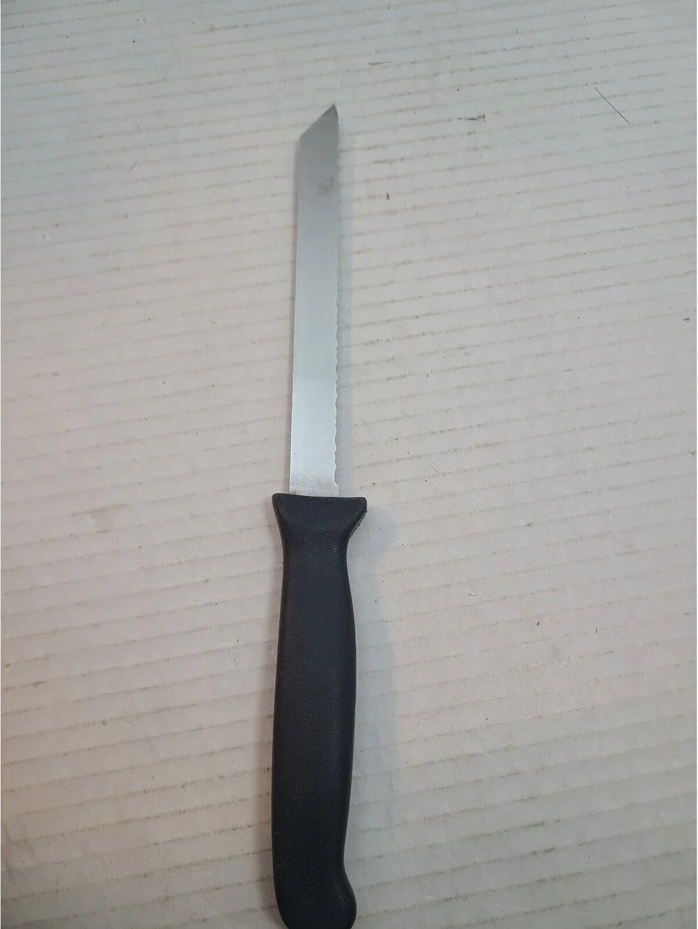 Vintage Tomato Utility Knife Stainless Steel Black Handle 9.5